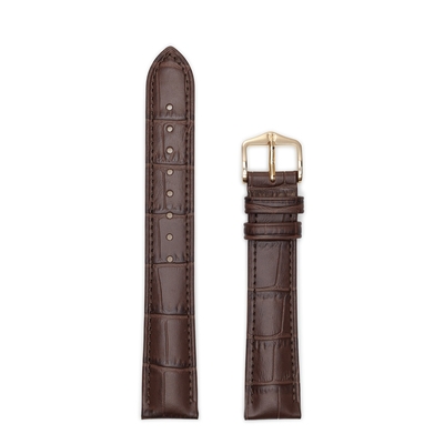 Hirsch Duke óraszíj 18 mm széles, 20 cm hosszú (01028010-1-18)