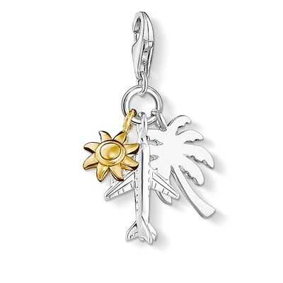 Thomas Sabo Pálmafa & Nap & Repülő charm (1430-413-21) Thomas Sabo Pálmafa & Nap & Repülő charm (1430-413-21)