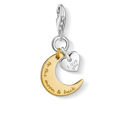Thomas Sabo Hold szerelem charm (1443-413-39)