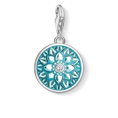 Thomas Sabo Türkiz virág charm (1447-041-17) Thomas Sabo Türkiz virág charm (1447-041-17)