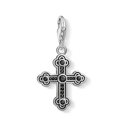 Thomas Sabo fekete kereszt charm (1477-643-11)