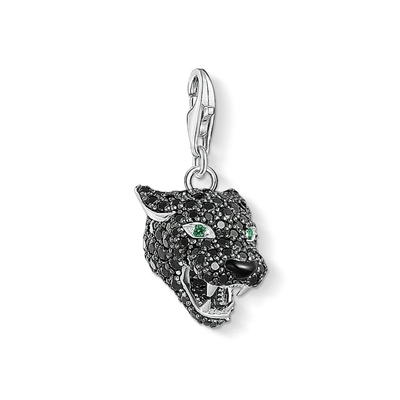 Thomas Sabo Fekete Párduc charm (1696-845-11)