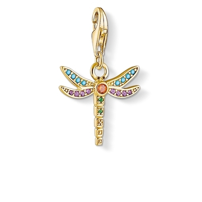 Thomas Sabo Szitakötő charm medál (1758-974-7) Thomas Sabo Szitakötő charm medál (1758-974-7)