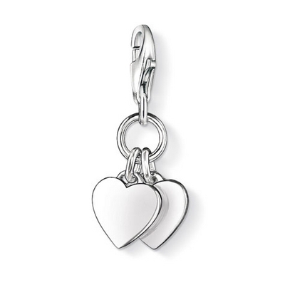 Thomas Sabo szivek charm (0836-001-12)