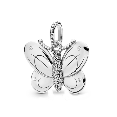 Pandora lepke medál (397933CZ)