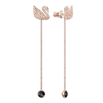 Swarovski Crystal Iconic Swan fülbevaló (5373164)