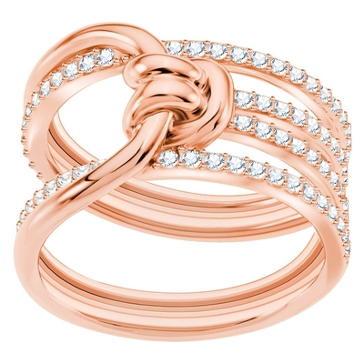 Swarovski Lifelong Wide gyűrű 50-es méret (5412071)