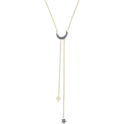 Swarovski Duo Moon Y nyaklánc (5412630)