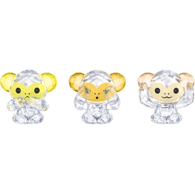 Swarovski "A három bölcs majom" kristály dísz (5428005) Swarovski "A három bölcs majom" kristály dísz (5428005)