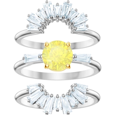 Swarovski Sunshine gyűrű szett 52-es méret (5482508)