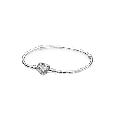 Pandora a szerelem pillanatai szív karkötő 21 cm (590727CZ-21) Pandora a szerelem pillanatai szív karkötő 21 cm (590727CZ-21)