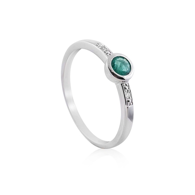 Fehér arany gyűrű 56-os méret (615140SWG/56)