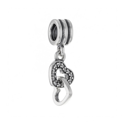 Pandora Egymásba kapcsolt szívek függő charm (791242CZ) Pandora Egymásba kapcsolt szívek függő charm (791242CZ)