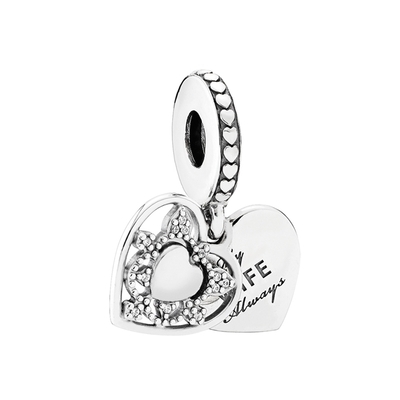 Pandora Örökre a feleségem függő charm (792099CZ) Pandora Örökre a feleségem függő charm (792099CZ)
