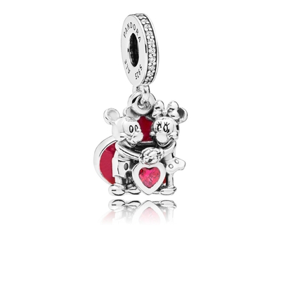Pandora Szerelmes Disney Mickey és Minnie charm (797769CZR) Pandora Szerelmes Disney Mickey és Minnie charm (797769CZR)