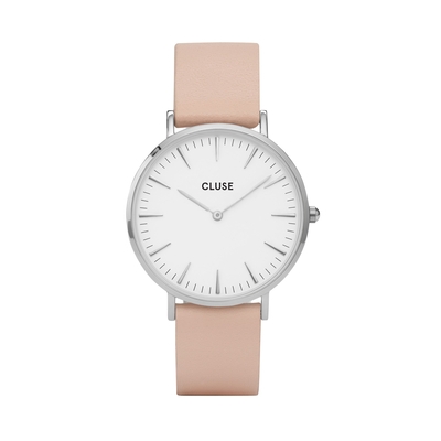 Cluse La Bohème Silver White Nude női óra (CW0101201019)