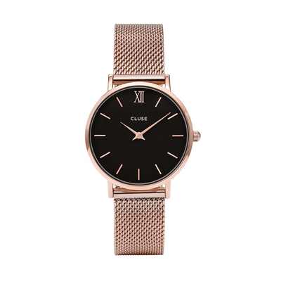 Cluse Minuit Mesh Rose Gold Black női óra (CW0101203003) Cluse Minuit Mesh Rose Gold Black női óra (CW0101203003)