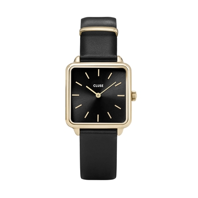 Cluse La Tétragone Gold Black női óra (CW0101207014)