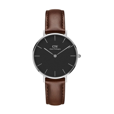 Daniel Wellington Classic Petite St. Mawes Silver Black női óra (DW00100181) Daniel Wellington Classic Petite St. Mawes Silver Black női óra (DW00100181)