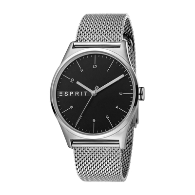 Esprit Essential Black Silver Mesh - G férfi óra (ES1G034M0065) Esprit Essential Black Silver Mesh - G férfi óra (ES1G034M0065)