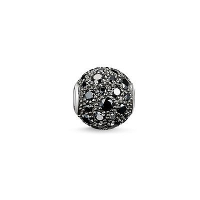 Thomas Sabo Karma Beads Őrölt fekete pavé gyöngy (K0109-643-11) Thomas Sabo Karma Beads Őrölt fekete pavé gyöngy (K0109-643-11)
