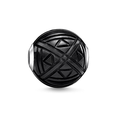 Thomas Sabo Ethno fekete gyöngy (K0300-024-11) Thomas Sabo Ethno fekete gyöngy (K0300-024-11)