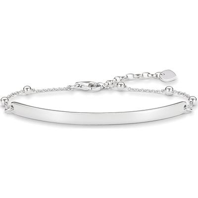 Thomas Sabo Love Bridge gravírozható karkötő 19,5 cm (LBA0044-001-12-L19,5)