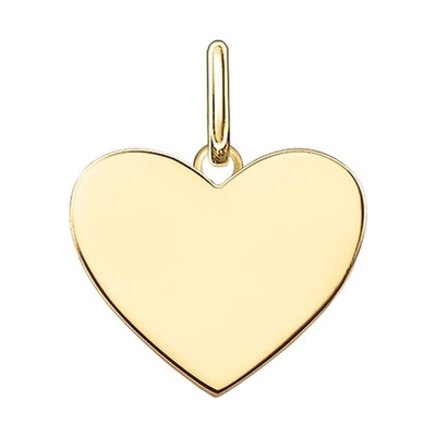 Thomas Sabo Love Bridge gravírozható szív medál (LBPE0002-413-12)
