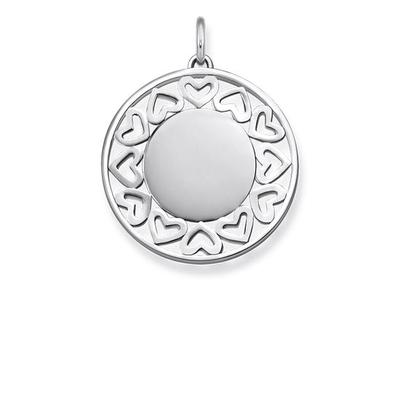 Thomas Sabo Love Bridge gravírozható medál (LBPE0013-001-21)