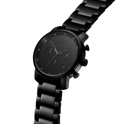MVMT Chrono Black Link férfi óra (MC02-BB)