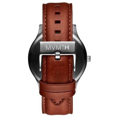 MVMT Forty The 40 Silver Natural Tan férfi óra (MT01-SNA)