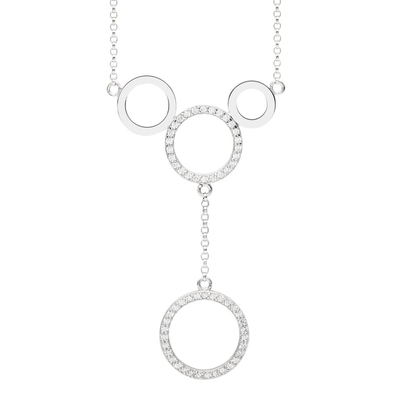 Silvertrends ezüst nyakék (ST1528)