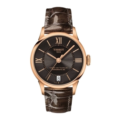 Tissot T-Classic Chemin Des Tourelles Powermatic 80 női óra (T099.207.36.448.00)