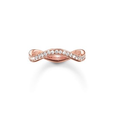 Thomas Sabo Rosé Örökkévalóság gyűrű 56-os méret (TR2010-416-14-56) Thomas Sabo Rosé Örökkévalóság gyűrű 56-os méret (TR2010-416-14-56)