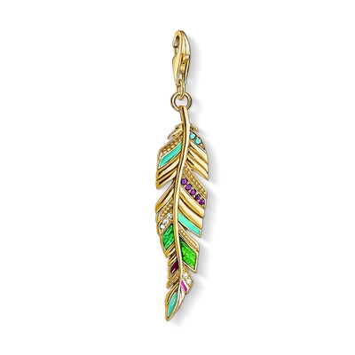 Thomas Sabo Tollpihe charm medál (Y0033-471-7)