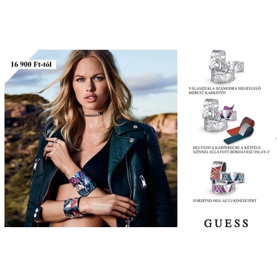 Guess My Bangle cserélhető nagy kék és nude pánt (UBS84028)