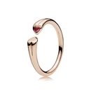 Pandora Két Szív gyűrű 52-es méret - 186570CZR-52