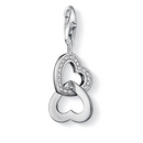 Thomas Sabo szívek charm