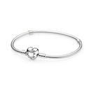 Pandora Moments karkötő szív alakú zárral 18 cm - 590719-18 Pandora Moments karkötő szív alakú zárral 18 cm - 590719-18