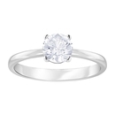 Swarovski Attract Round Crystal gyűrű 52-es méret - 5402428