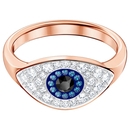 Swarovski Duo Evil Eye gyűrű 52-es méret - 5441193