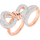Swarovski Lifelong Bow Double gyűrű 52-55-ös méret - 5474926 Swarovski Lifelong Bow Double gyűrű 52-55-ös méret - 5474926