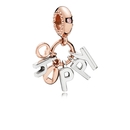 Pandora Rosé "HAPPY" függő charm - 787017NPO