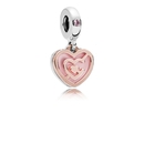 Pandora Szív charm - 787801NBP