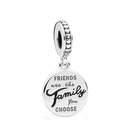 Pandora Friends Are Family függő charm