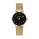 Cluse Minuit Mesh Gold Black női óra Cluse Minuit Mesh Gold Black női óra