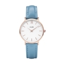 Cluse Minuit Rose Gold White Retro Blue női óra - CL30046 Cluse Minuit Rose Gold White Retro Blue női óra - CL30046