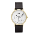 Cluse La Roche Gold White Marble Black női óra - CL40003