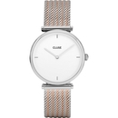 Cluse Triomphe Silver Bicolour Mesh női óra - CW0101208003 Cluse Triomphe Silver Bicolour Mesh női óra - CW0101208003