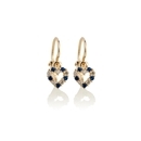 Arany gyermek fülbevaló - S96-9220-BLU-SK Arany gyermek fülbevaló - S96-9220-BLU-SK